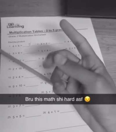 Math very hard