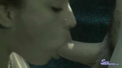 An underwater finish