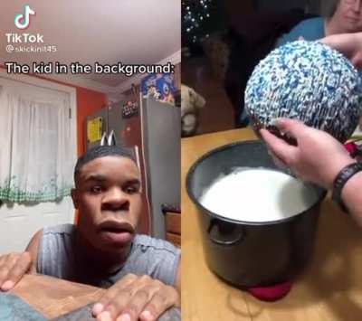 ITS A FLOATER!!! hahahahahaha