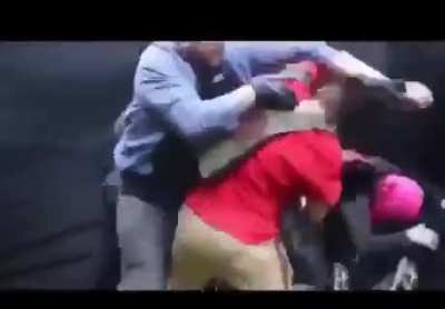 HMFT after i bring fists to a frying pan fight.