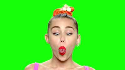 Miley the Queen of Tongue Acrobatic ❤️
