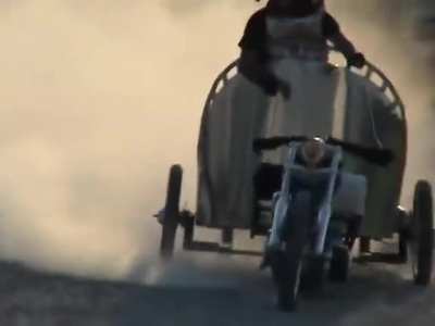 Making the Indy 500 look like a Roman Chariot race now