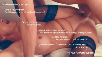 I'm your fucking whore
