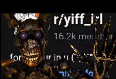 Yesterday I sadly found out what Yiff was...
