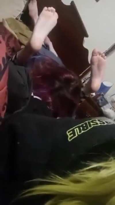 Girl Farts on Her Friend's Face