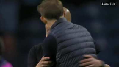 Chelsea celebrate at fulltime