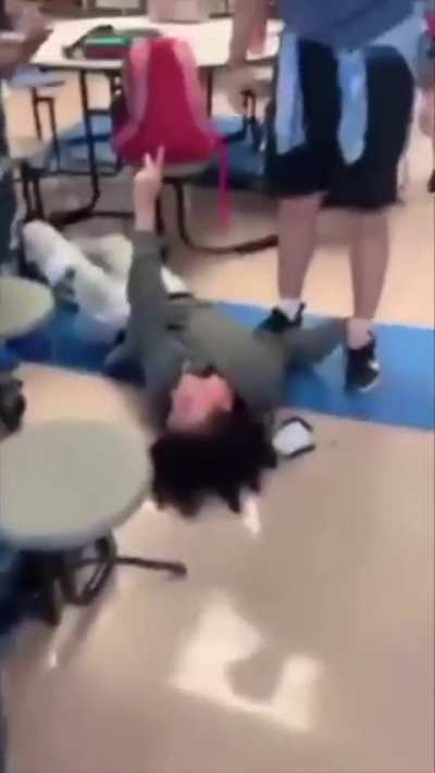 Boxing undergraduate tries alerting spectators to the spirit of Muhammad Ali descending through the ceiling to give him a message but nobody believed him
