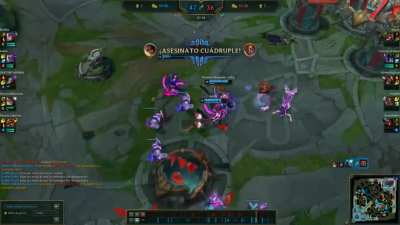 Samira 3 consecutives Pentakills.