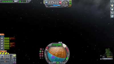 Jeb transcends into hyperspace and dies shortly after
