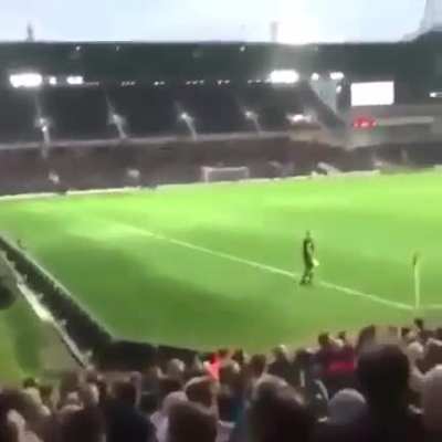 Crowd chants about a big dick in the crowd, gets angry after their dick is stolen