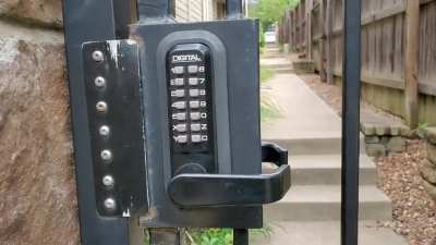 An Apartment Complex Hired a Contractor to Secure the Front Gate