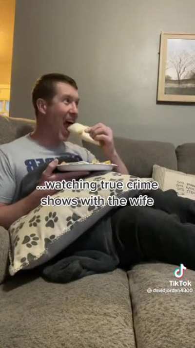 Scary movies with the wife