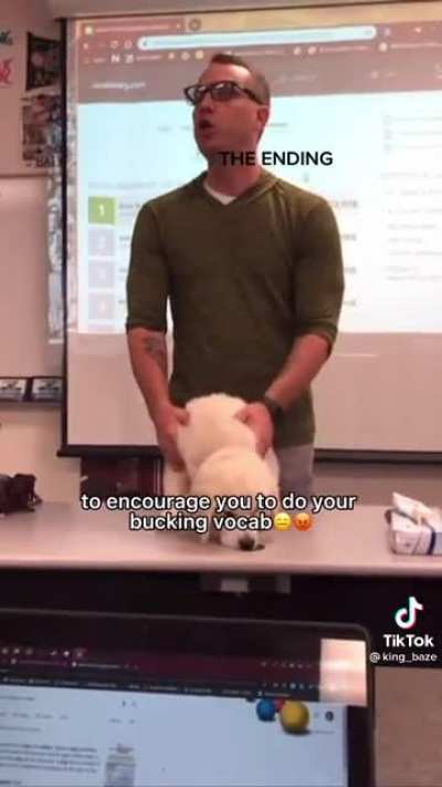 Make sure you do your vocab