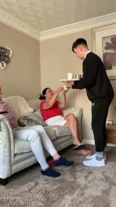 Poor mom