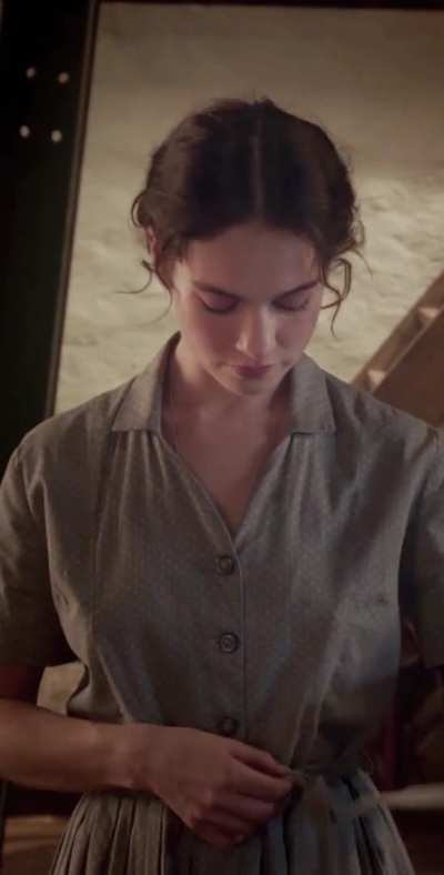 Lily James in The Exception (Open-matte, Color Corre<wbr>cted/<wbr>Cropp<wbr>ed For Mobile)