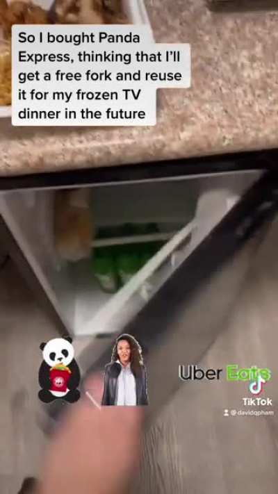 Panda Express UberEats Didn’t Give Me a Fork to Enjoy the Food