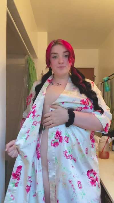 I’m wearing this to our breeding session. What do you think?