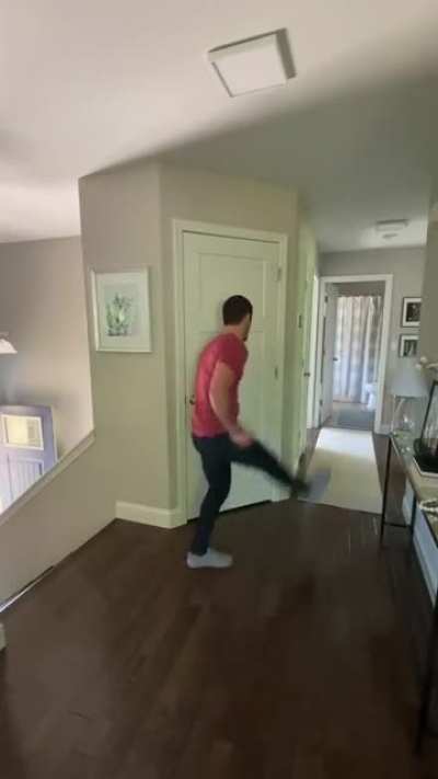 Soccer players when they’re at home