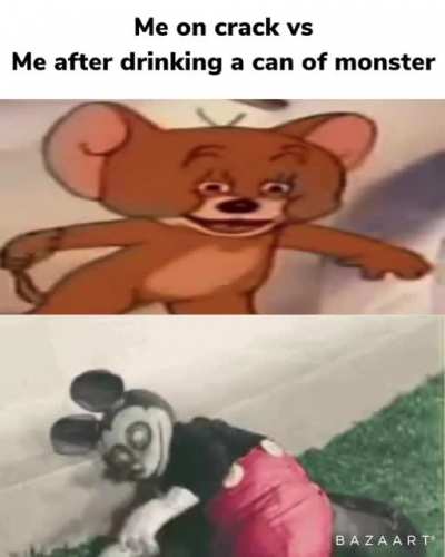 Monster hits hard