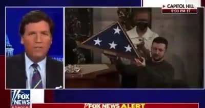 There's no bottom to Tucker Carlson's lows.