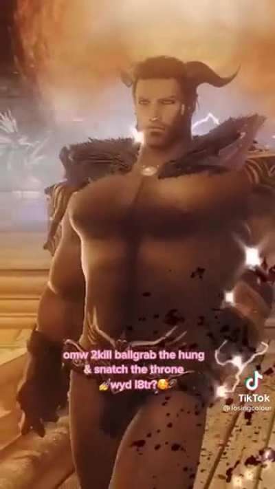 What are the lore implications of male jiggle physics?