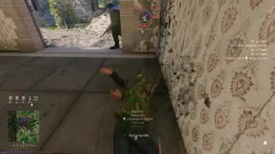 Knife entered the house