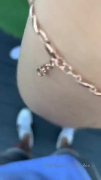 Blowjob with a view