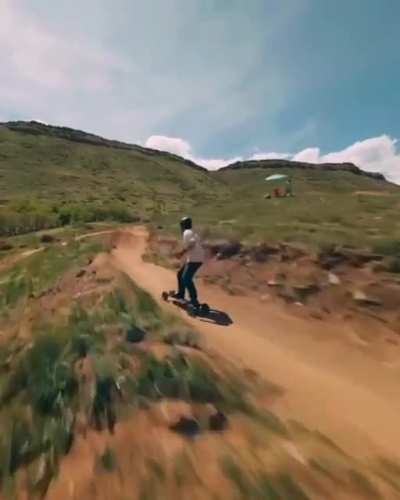 Golden bike park line