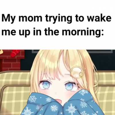 Just five more minutes mom......