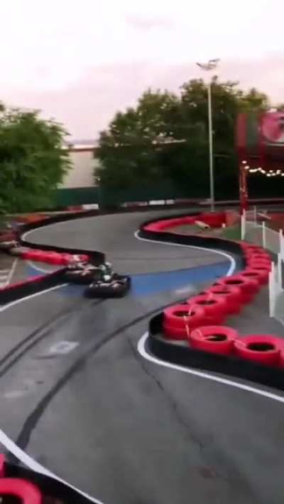 Taking rental go-karting too far