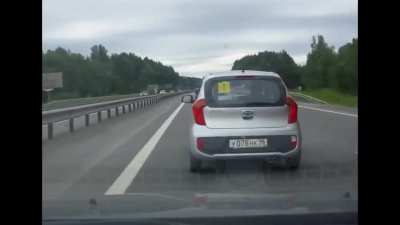 Road rage.