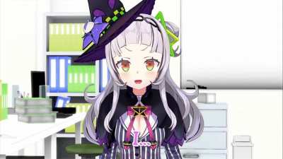 Shion introduces herself in English
