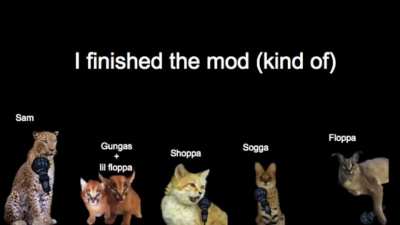 I completed the mod