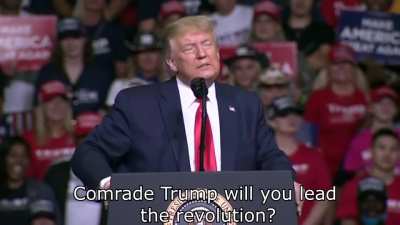 TRUMP COMRADE???????? THIS IS REAL???