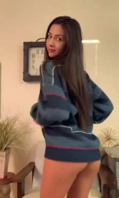 Adorable Sweater Girl