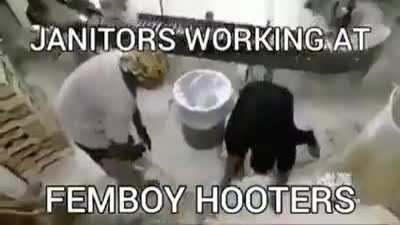 Janitors at hooters