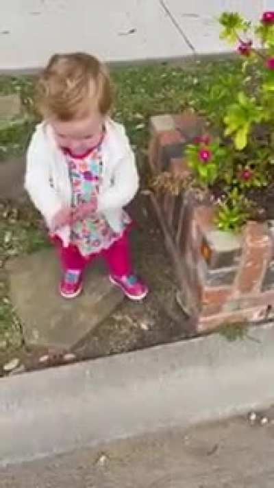 Psychology of 2020 children. Everything is a sanitization station.