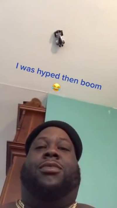 Guy gets in the head with anti-gravity toy car