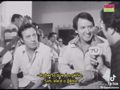 Entrevista inédita do elenco de Chaves