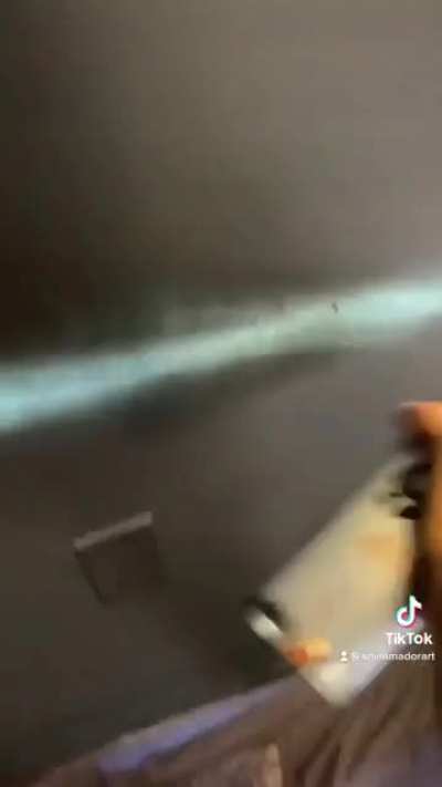 Time lapse of my spray paint mural of ET.