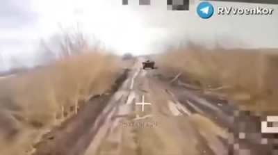 Russian fiber-optic drones attack two Ukrainian armored vehicles in Sumy region