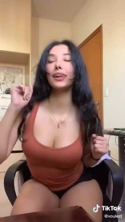 Tongue out