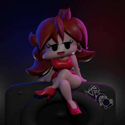 A 3D animation of Girlfriend that I made