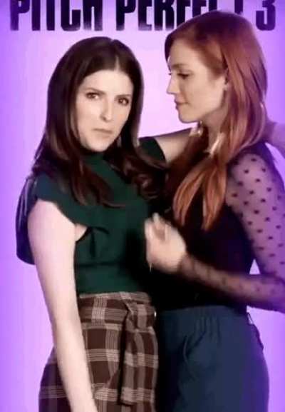 Anna with Brittany Snow
