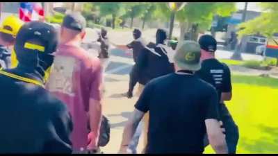 MAGA face off against Feds posing as Neo-nazis.