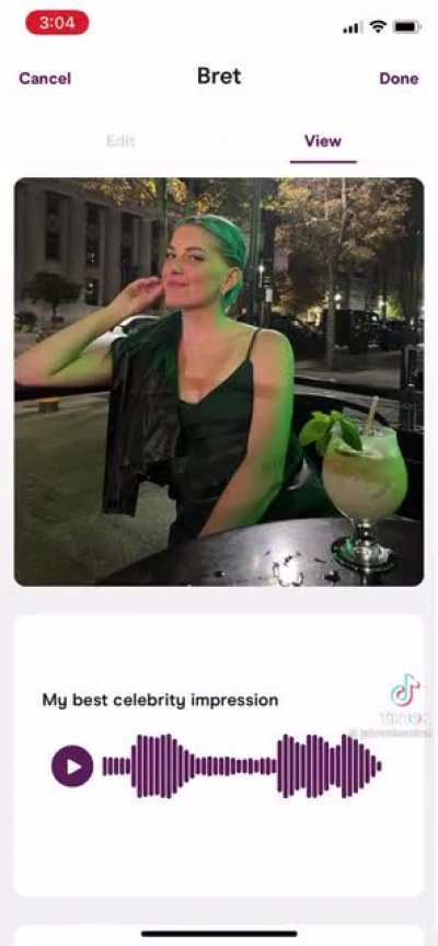 She wins Hinge