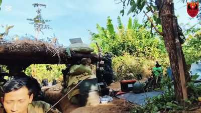 Compilation of 2024 Actions Uploaded by a Fighter of the Black Panther Column [Myanmar/Burmese anti-junta rebel group] on January 1st (much of this footage takes place in Karen/Kayin and Mon States)