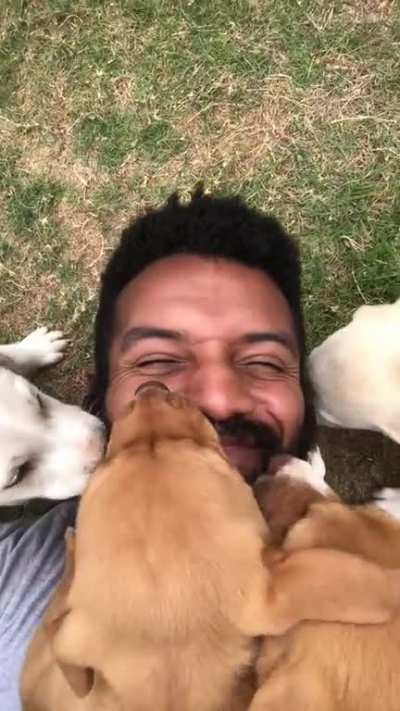 I’ve lived a life that’s been absent a whole lot of “wholesome” moments, but this seemed worth sharing.