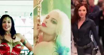 By which one would you rather get captured & dominated by? Gal Gadot/WW, Margot Robbie/Harley, Scarlett Johan<wbr>sson/<wbr>Black Widow