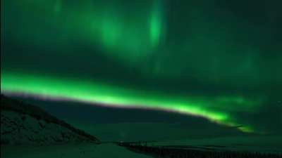 TIme-lapse of the Aurora last night in Alaska. A7iii with Sony 24mm 1.4 GM